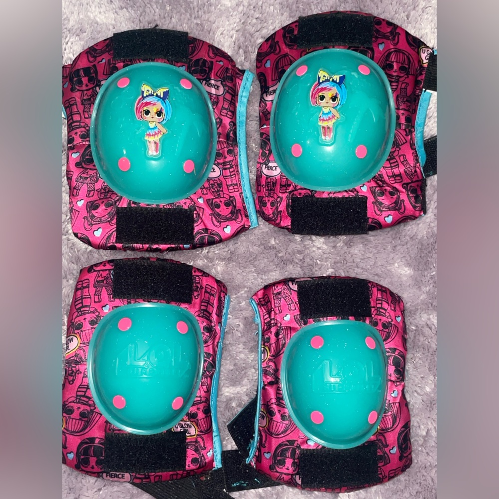 Kid’s Knee and Elbow Pad Set LOL Surprise